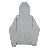 NIKE Mens Grey Hoodie S Cotton Blend Pullover Lightweight Sportswear