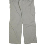 WE Mens Cotton Blend Beige Regular Fit Straight Leg Trousers W32 L32 Casual