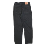 LEVI'S 512 Tapered Womens Jeans Black Slim Tapered Denim W28 L27 Stylish Fit