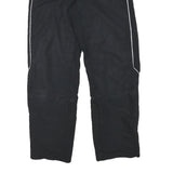ADIDAS Womens Joggers Black Slim Straight M W28 L29 Sportswear Training Track