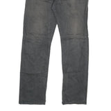 CARHARTT Mens Cotton Blend Grey Regular Straight Trousers W32 L32 Workwear