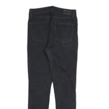 LEVI'S 721 Womens Slim Black Denim Medium Woven W29 L30 Slim Fit Skinny Jeans