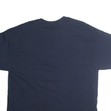 GILDAN Mens Navy Blue Marian University Knights Baseball Alumni T-Shirt XL Short