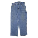 DICKIES Womens Blue Regular Fit Straight Leg Denim Jeans W32 L30 Workwear