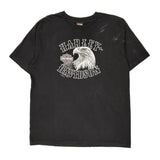 Knoxville Harley Davidson Graphic T-Shirt - 2XL Black Cotton