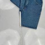 Wrangler Denim Shorts - 34W 10L Blue Cotton