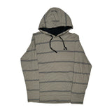 Oakley Striped Hoodie - Large Black Cotton