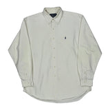 Ralph Lauren Shirt - Large Cream Cotton