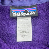 Patagonia Fleece Jacket - Medium Purple Polyester