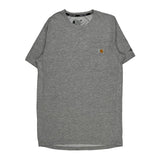 Carhartt T-Shirt - Small Gray Cotton