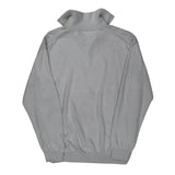 Lacoste 1/4 Zip - XL Grey Cotton