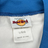 Washington Dc Hard Rock Cafe Graphic Jersey - Large Black Polyester