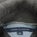 Tommy Hilfiger Sweater - Large Gray Cotton Blend