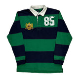 Tommy Hilfiger Striped Rugby Shirt - XL White Cotton