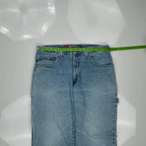 Unbranded Carpenter Jeans - 36W 30L Light Wash Denim