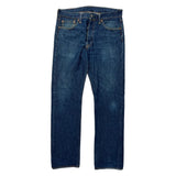 Levis 501 Jeans - 34W 34L Blue Denim