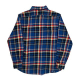 Polo By Ralph Lauren Checked Flannel Shirt - Large Multicoloured Cotton