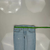 501 Levis Jeans - 30W UK 10 Light Wash Cotton
