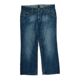 Ten 25 Studded Jeans - 38W 30L Blue Cotton