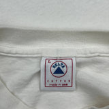 Breaking Barriers Delta Graphic T-Shirt - Large White Cotton