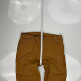 Dickies Carpenter Pants - 38W 31L Brown Cotton