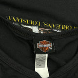 Harley Davidson Graphic Vest - XL Black Cotton