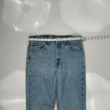 505 Levis Jeans - 34W 32L Light Wash Cotton