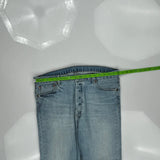 501 Levis Jeans - 36W 30L Light Wash Denim