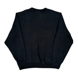 Russell Athletic Sweatshirt - Large Black Cotton