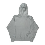 Reverse Weave Champion Hoodie - Large Grey Cotton