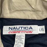 Nautica Jacket - Large Beige Nylon