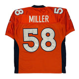Broncos Reebok Nfl Football Jersey - XL Orange Polyester