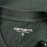 Carhartt Spellout T-Shirt - Small Green Cotton