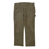 Dickies Carpenter Pants - 38W 32L Brown Cotton