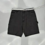 Wrangler Carpenter Shorts - 33W 10L Black Cotton