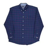 Tommy Hilfiger Checked Shirt - 2XL Blue Cotton