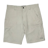 Oakley Chino Shorts - 36W 10L White Cotton