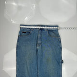 Mega Max Carpenter Jeans - 36W 30L Blue Denim