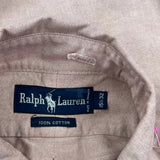 Ralph Lauren Shirt - Medium Brown Cotton