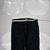 Carhartt Cargo Pants - 36W 32L Black Cotton