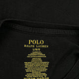 Polo By Ralph Lauren T-Shirt - Large Black Cotton