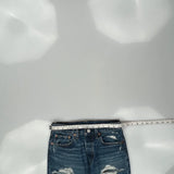 501 Levis Jeans - 28W US 4 Blue Cotton