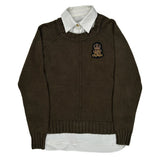 Ralph Lauren Sweater - Medium White Cotton