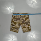 True Religion Camo Cargo Shorts - 28W 11L Camo Cotton