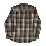 Carhartt Checked Flannel Shirt - Medium Black Cotton