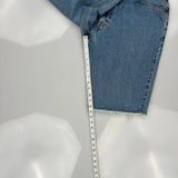 550 Levis Denim Shorts - 34W 12L Blue Cotton