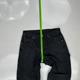 Dickies Double Knee Carpenter Trousers - 36W 30L Grey Cotton