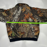 Mossy Oak Camo Bomber Jacket - Large Camo Polyester