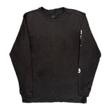 Carhartt Long Sleeve T-Shirt - Small Black Cotton