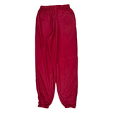Nike Track Pants - Medium Red Nylon